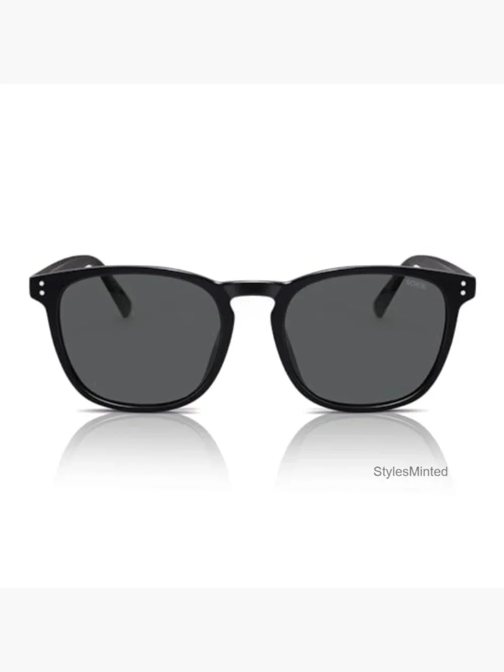 Unisex Rounded Square Polarized Sunglasses TR90 Frame UV400